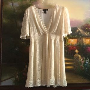 STYLE & CO cream shirt size large